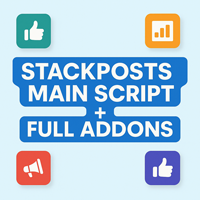 Stackposts Main Script + Full Addons